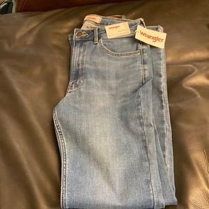 Wrangler high rise bootcut jeans